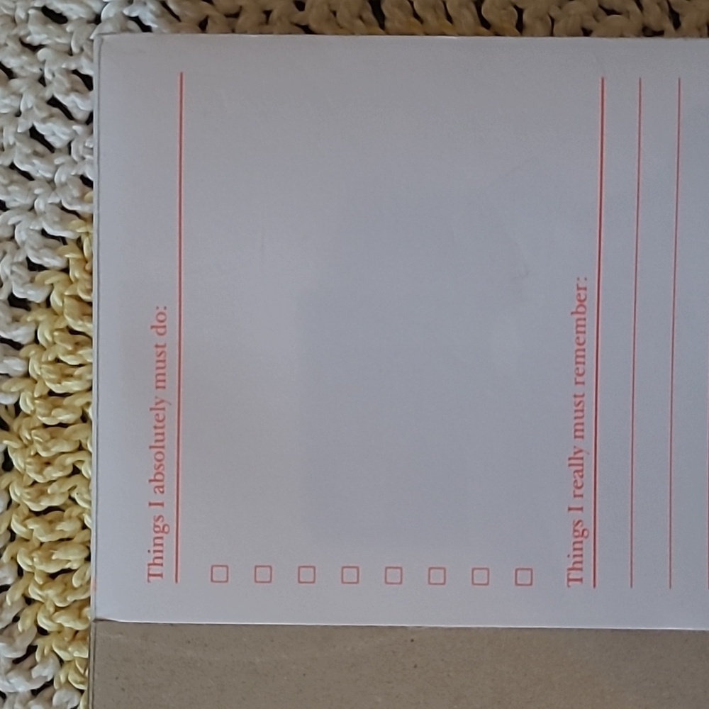 To Do Checklist Notepad - Picture 3 of 4